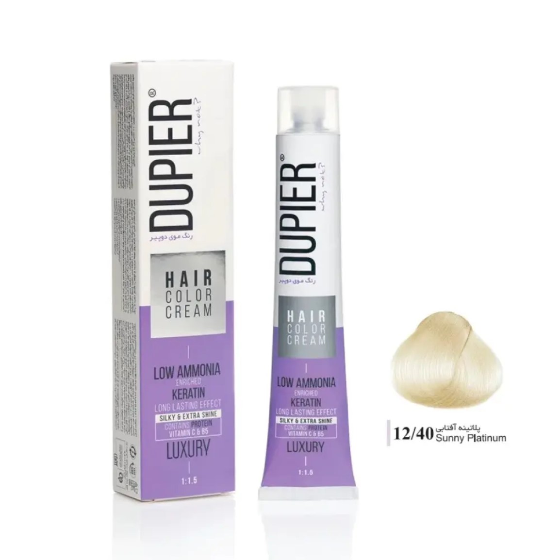 رنگ مو سری هایلایت Ultra light حجم 100 میلی لیتر