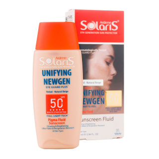 فلوئید ضد آفتاب رنگی آردن سولاریس با SPF 50 حجم 75 میلی لیتر - 02