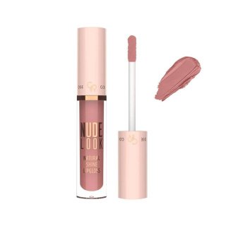 رژ لب مایع NUDE LOOK گلدن رز مدل NATURAL SHINE - 02