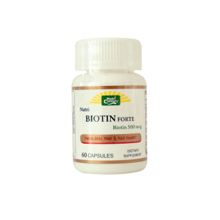 کپسول بیوتین نوتری سنتری مدل Nutri Biotin Forte بسته 60 عددی
