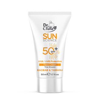 کرم ضد آفتاب فارماسی مدل Dr C Tuna با SPF50 مناسب انواع پوست حجم 50 میلی لیتر