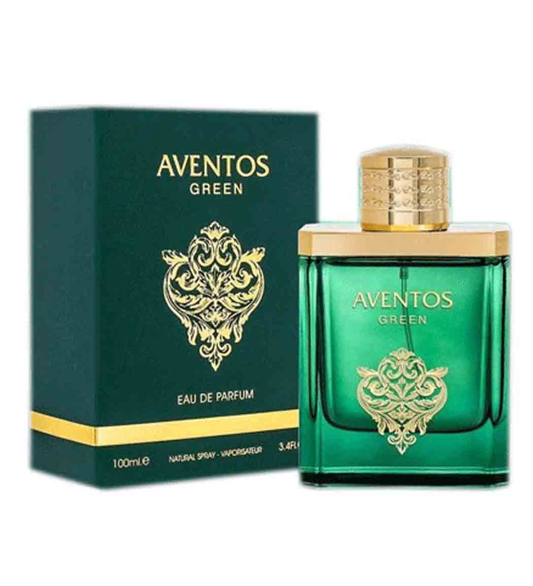 ادوپرفیوم مردانه فراگرنس ورد مدل Aventos Green حجم 100 میلی لیتر نمای ۲
