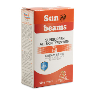 کرم ضد آفتاب استیکی مناسب انواع پوست با SPF50 حجم 50 میلی لیتر سان بیمز - 03