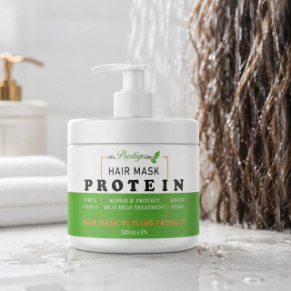 ماسک مو ترمیم کننده مدل Protein مناسب انواع مو حجم 500 میلی لیتر نیو پرستیژ کالر - 02