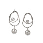 گوشواره مدل مروارید ساناز