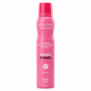 اسپری دئودورانت زنانه مدل Chanel Chance حجم 200 میل بادی کر