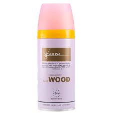 اسپری دئودورانت بدن زنانه سیدونا مدل Wood حجم 150 میلی لیتر