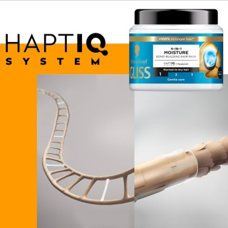 ماسک مو مرطوب کننده و تقویت کننده مدل 4 در 1 مناسب موهای نرمال تا خشک حجم 400 میلی لیتر گلیس - 02