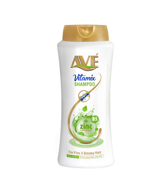 شامپو اوه مدل Vitamix Zinc Plus مناسب مو چرب وزن 400 گرم نمای ۲