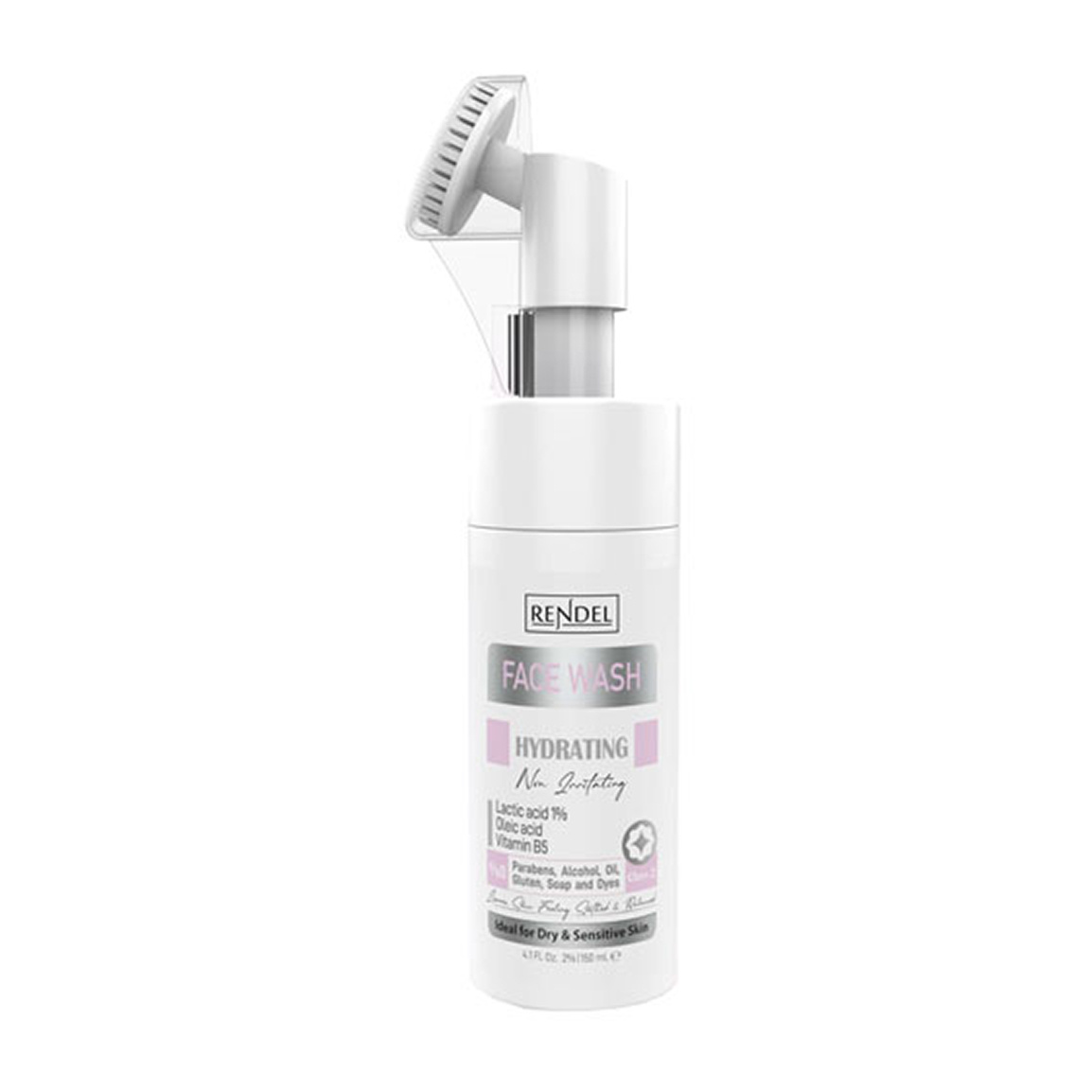 فوم شستشوی صورت براش دار مدل Hydrating مناسب پوست خشک حجم 150 میلی لیتر