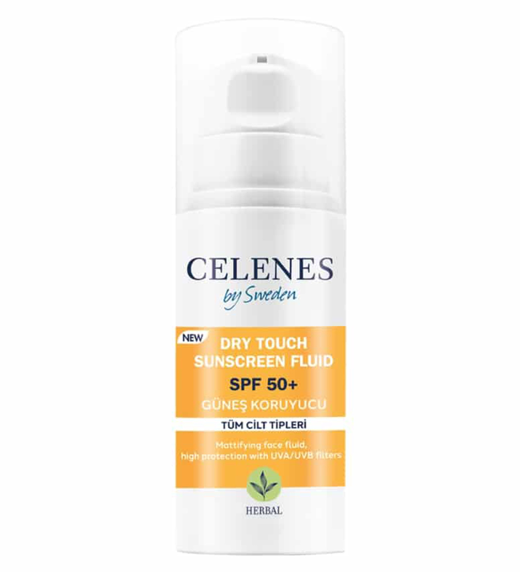 ضد آفتاب بی رنگ سلنز مدل Herbal با SPF50 مناسب پوست حساس حجم 50 میلی لیتر نمای ۲