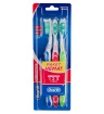 مسواک سری 123 Clean با برس متوسط بسته 3 عددی اورال بی