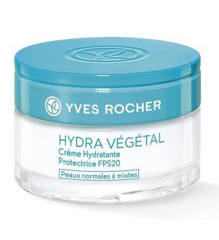 کرم مرطوب کننده روز 24 ساعته ایو روشه Hydra Vegetal با SPF20 مناسب انواع پوست 50میل