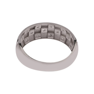 ست حلقه طلا 18 عیار زنانه و مردانه مدل MR1360 مهر گالری - 02