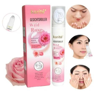 سرم صورت و زیر چشم غلتکی کاریته حاوی گل رز وحشی - 03