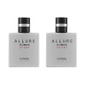 پک دو عددی عطر جیبی مردانه مدل Allure Homme Sport حجم 35 میلی لیتر النترا تاینی