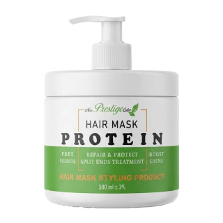ماسک مو ترمیم کننده مدل Protein مناسب انواع مو حجم 500 میلی لیتر نیو پرستیژ کالر
