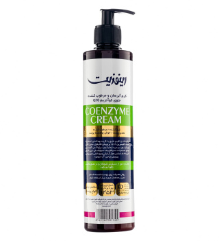 کرم آبرسان و مرطوب کننده پمپی حاوی کوآنزیم Q10 حجم 500میل رینوزیت - 01