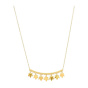 گردنبند طلا 18عیار مدل برگ پاییزی
