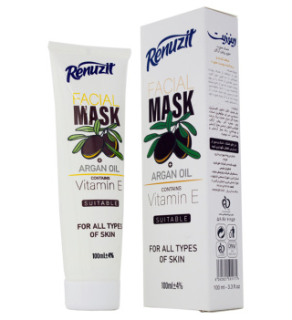 ماسک صورت جوان کننده رینوزیت حاوی روغن آرگان حجم 100 میلی لیتر - 01