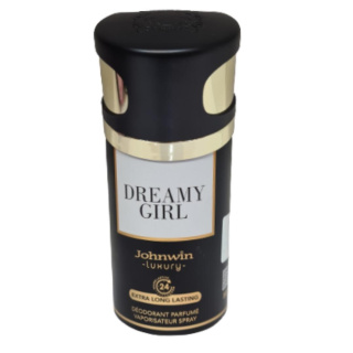 اسپری خوشبو کننده بدن زنانه مدل 504 dreamy Glrl حجم 250 میل جانوین