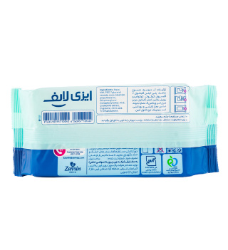 دستمال مرطوب بزرگسالان 70 عددی ایزی لایف - 03