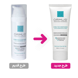 ژل کرم مرطوب کننده فوق العاده قوی مدل Hydra Tech Moisturizer مناسب پوست چرب و مستعد آکنه حجم 50 میلی لیتر اورموس - 01