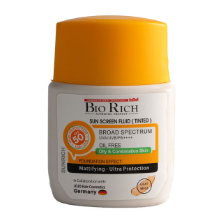ضد آفتاب رنگی بایوریچ مدل Sunrich با SPF50 مناسب پوست چرب و مختلط حجم 50 میلی لیتر - 04