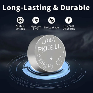 باتری سکه ای پی کی سل مدل AG13 LR44 مجموعه 20 عددی - 06