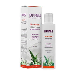 شامپو گیاهی مدل Nutrition مخصوص مو خشک و شکننده حجم 250 میلی لیتر بیونیج - 02