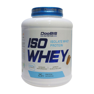 پودر پروتئین دوبیس مدل Iso Whey با طعم شکلات وزن 1500 گرم