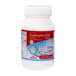 قرص کوآنزیم کیوتن 100 میلی گرم بسته 30 عددی او پی دی فارما - 01