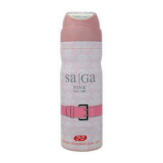 اسپری خوشبو کننده بدن زنانه مدل Saga Pink حجم 200 میلی لیتر عماد آرا