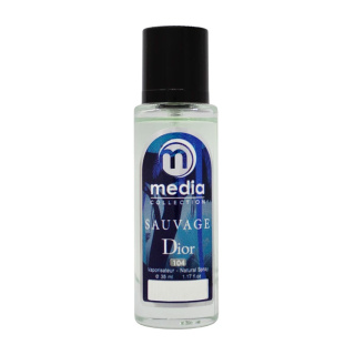 عطر جیبی مردانه مدل Sauvage حجم 35 میلی لیتر مدیا