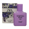 ادوپرفیوم زنانه مدل Tempting Rose Zara حجم 100 میلی لیتر اسکلاره
