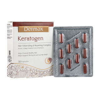 کپسول کراتوژن بسته 30 عددی درمکس - 01