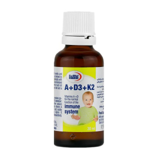 قطره خوراکی آ د3 و کا2 یوروویتال حجم 30 میلی لیتر