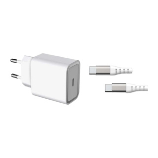 شارژر دیواری فورس شارژ سریع با کابل 1.2USB C متری