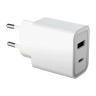 شارژر دیواری مدل 37 وات شارژ سریع با دو پورت USB C و USB A فورس