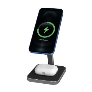 پایه شارژ بیسیم 2 در 1 فورس با فناوری MagSafe