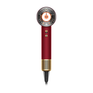 سشوار حرفه ای دایسون مدل Supersonic Nural HD16 Red Velvet Gold
