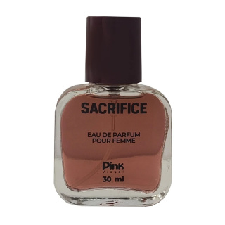 عطر جیبی زنانه مدل Sacrifice حجم 30 میلی لیتر پینک ویژوال