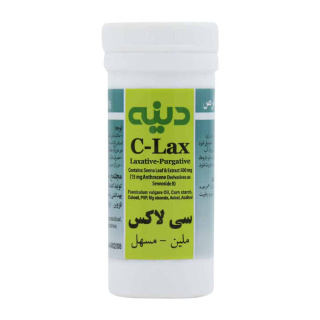 قرص سی لاکس بسته 25 عددی دینه