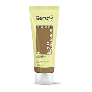 اسکراب صورت مدل Gentle حجم 100 میلی لیتر ژنو بایوتیک