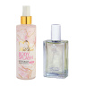 پک 2 عددی بادی اسپلش زنانه مدل Versace Bright Crystal حجم 250 میلی لیتر و ادوپرفیوم مدل Carolina Herrera Good Girl حجم 50 میلی لیتر هات لاو