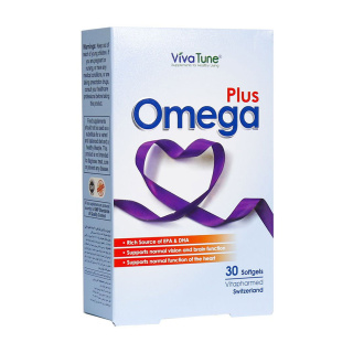 کپسول نرم ژلاتینی مدل Omega Plus بسته 30 عددی ویواتیون - 02