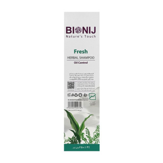 شامپو گیاهی مدل Fresh مخصوص موی چرب حجم 250 میلی لیتر بیونیج - 04