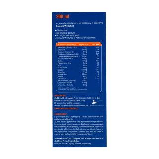 شربت ایمیون ول چایلد حجم 200 میلی لیتر ویتالوژیک - 03