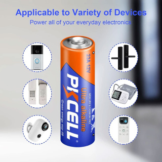 باتری پی کی سل مدل Alkaline 12V 23A MN21 VR22 L1028 مجموعه 20 عددی - 10