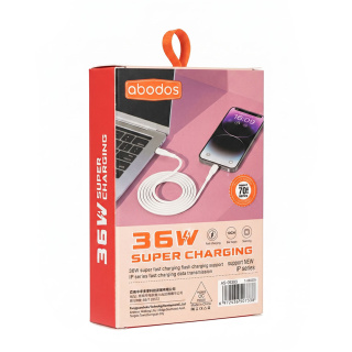 کابل شارژ Type C به Lightening مدل AS DS393 آبادوس - 04